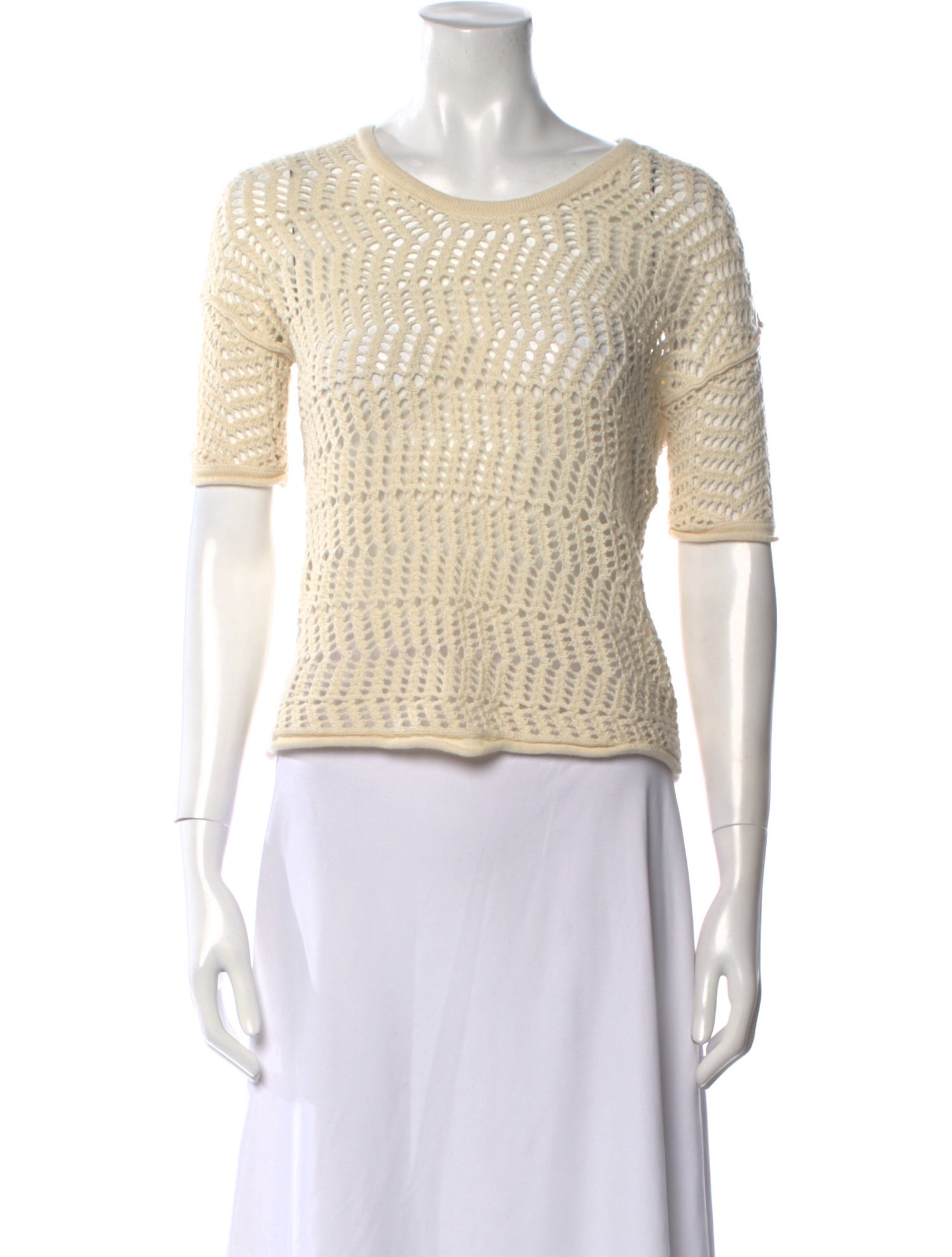 James Perse Wool Scoop Neck Sweater