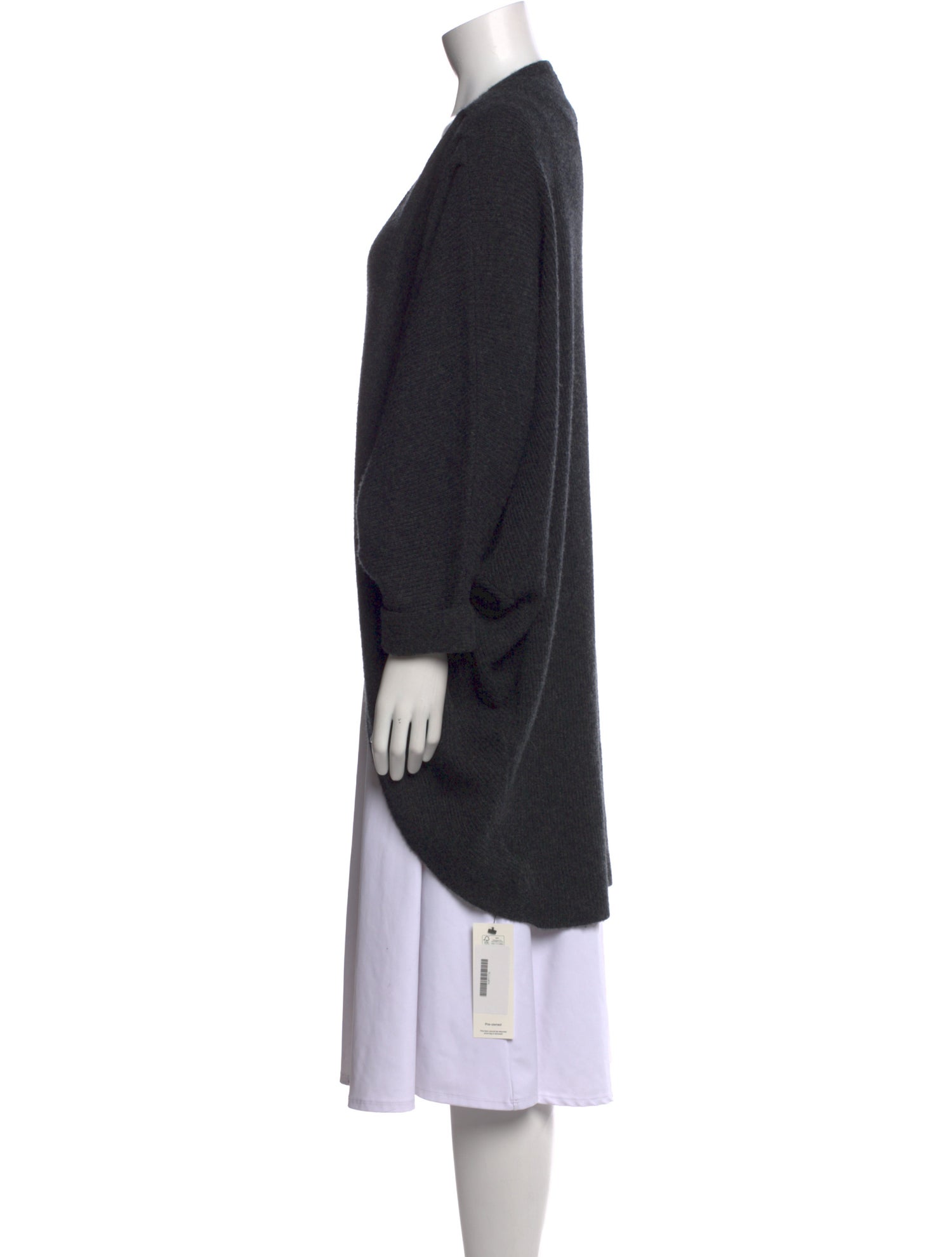 James Perse Cashmere Open Front Sweater