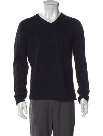 James Perse Merino Wool V-Neck Pullover