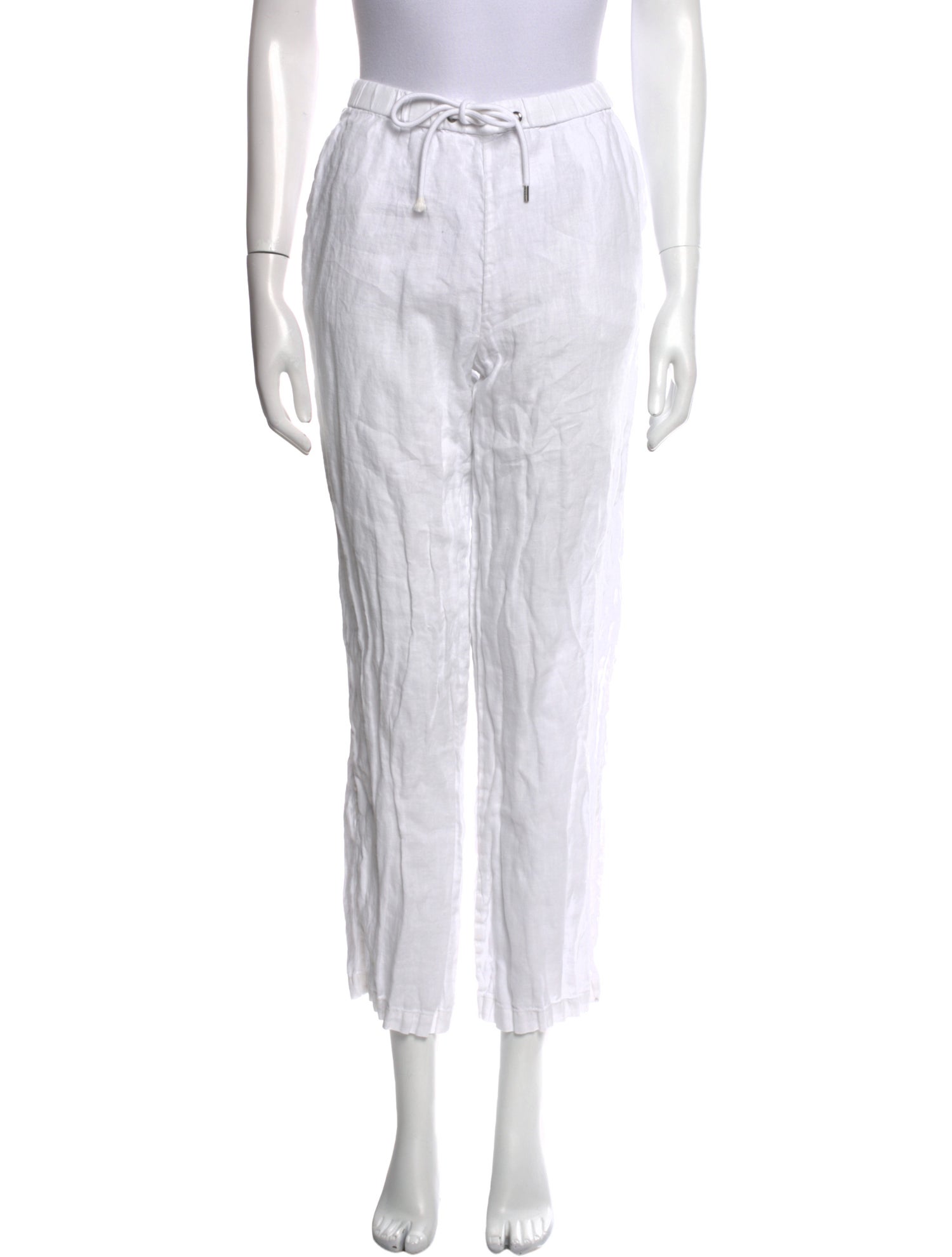 James Perse Linen Straight Leg Pants