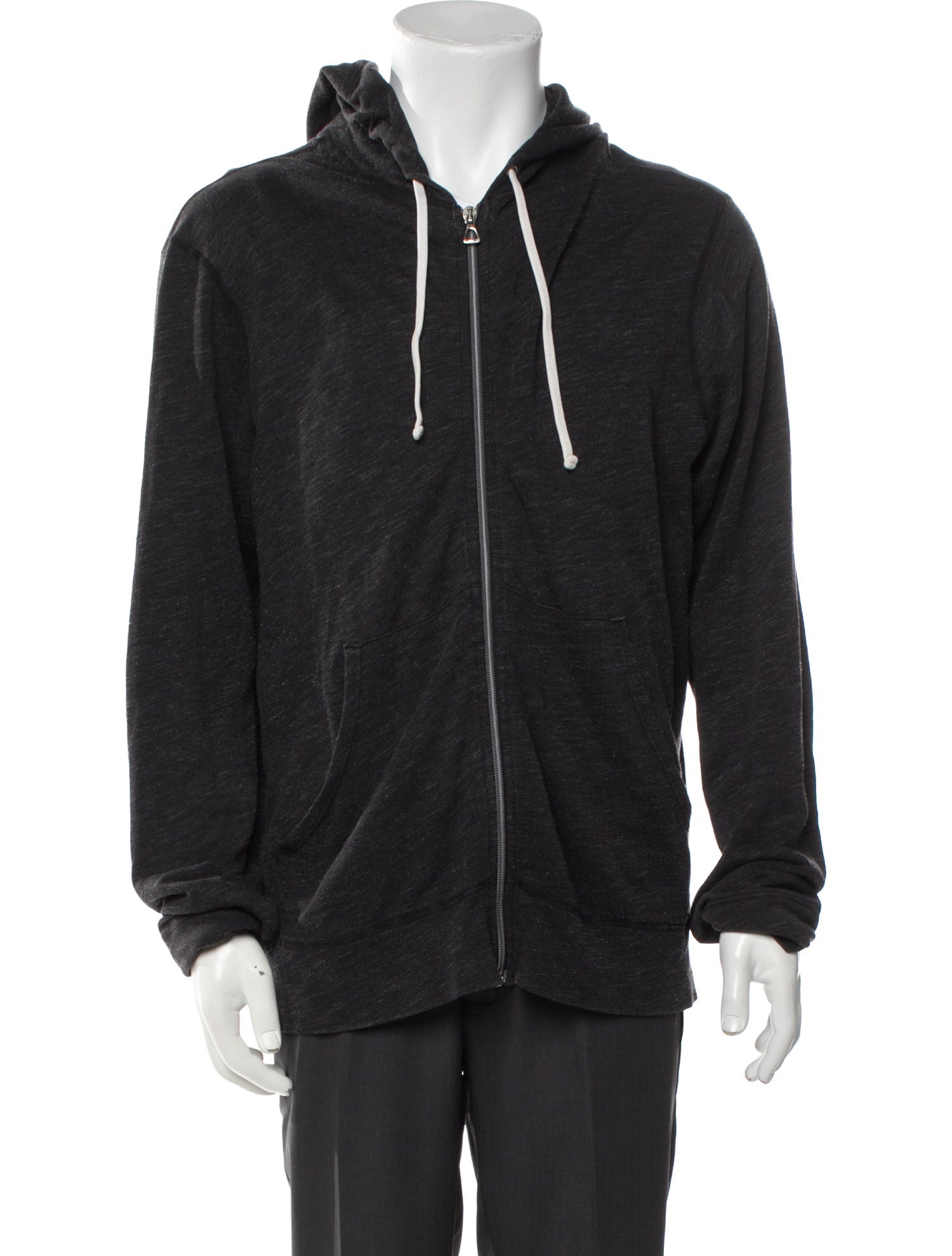 James Perse Crew Neck Long Sleeve Hoodie