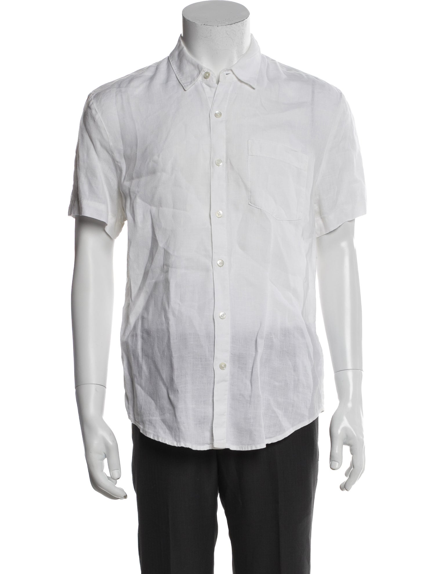 James Perse Linen Short Sleeve Shirt