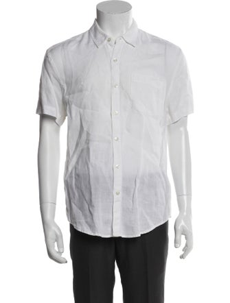 James Perse Linen Short Sleeve Shirt