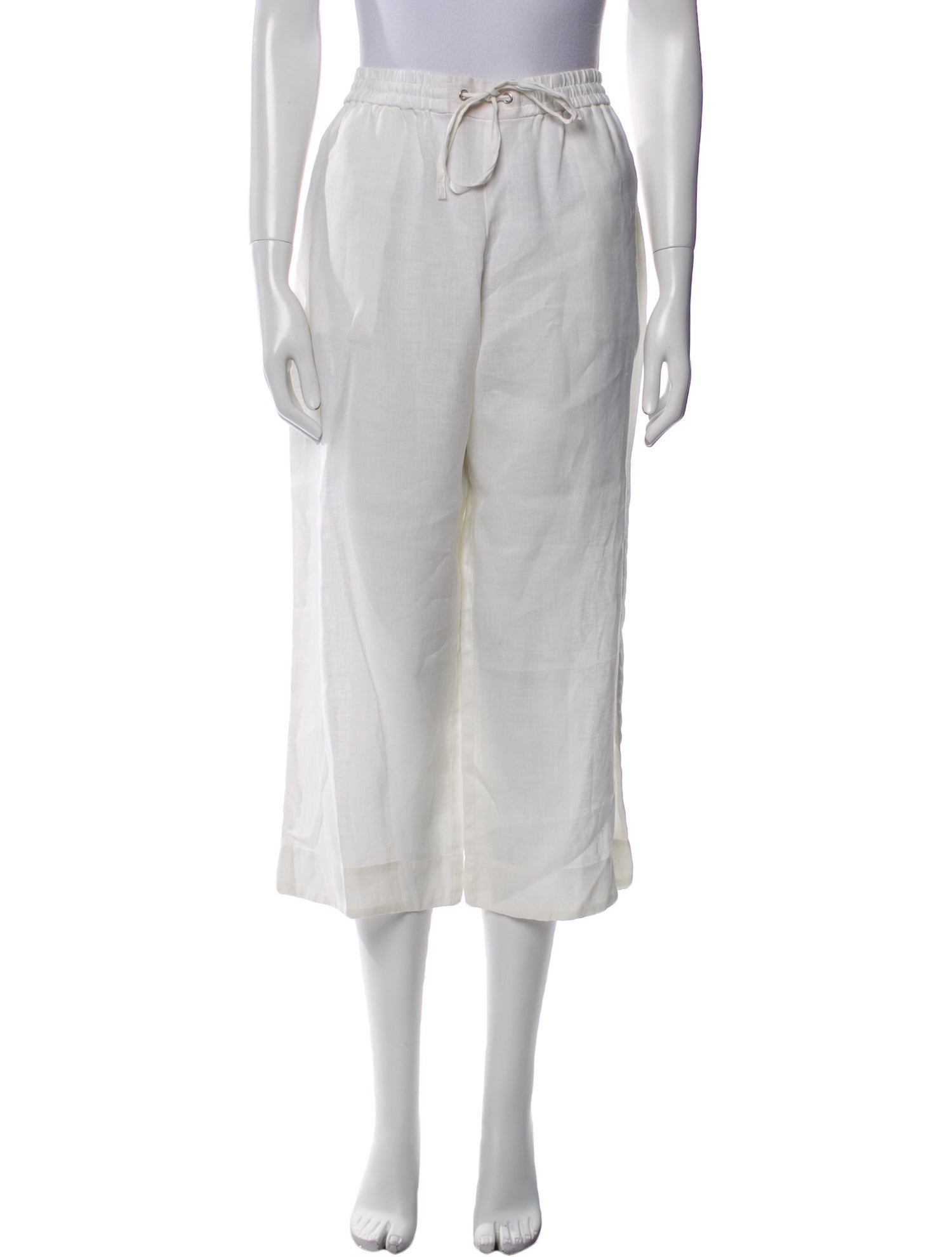 James Perse Linen Wide Leg Pants