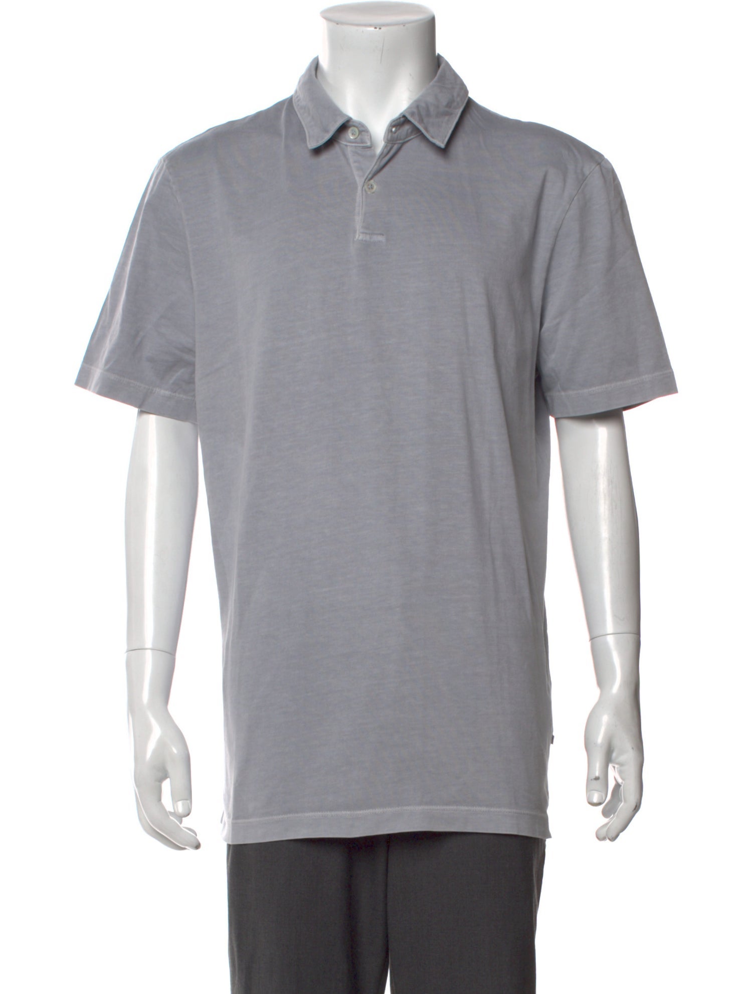 James Perse Collar Short Sleeve Polo Shirt