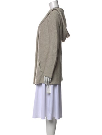 James Perse Wool Open Front Sweater