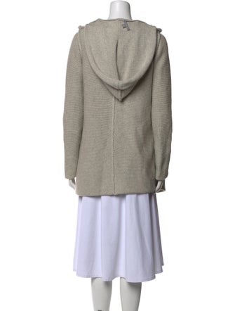 James Perse Wool Open Front Sweater