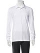 James Perse Collar Long Sleeve Polo Shirt