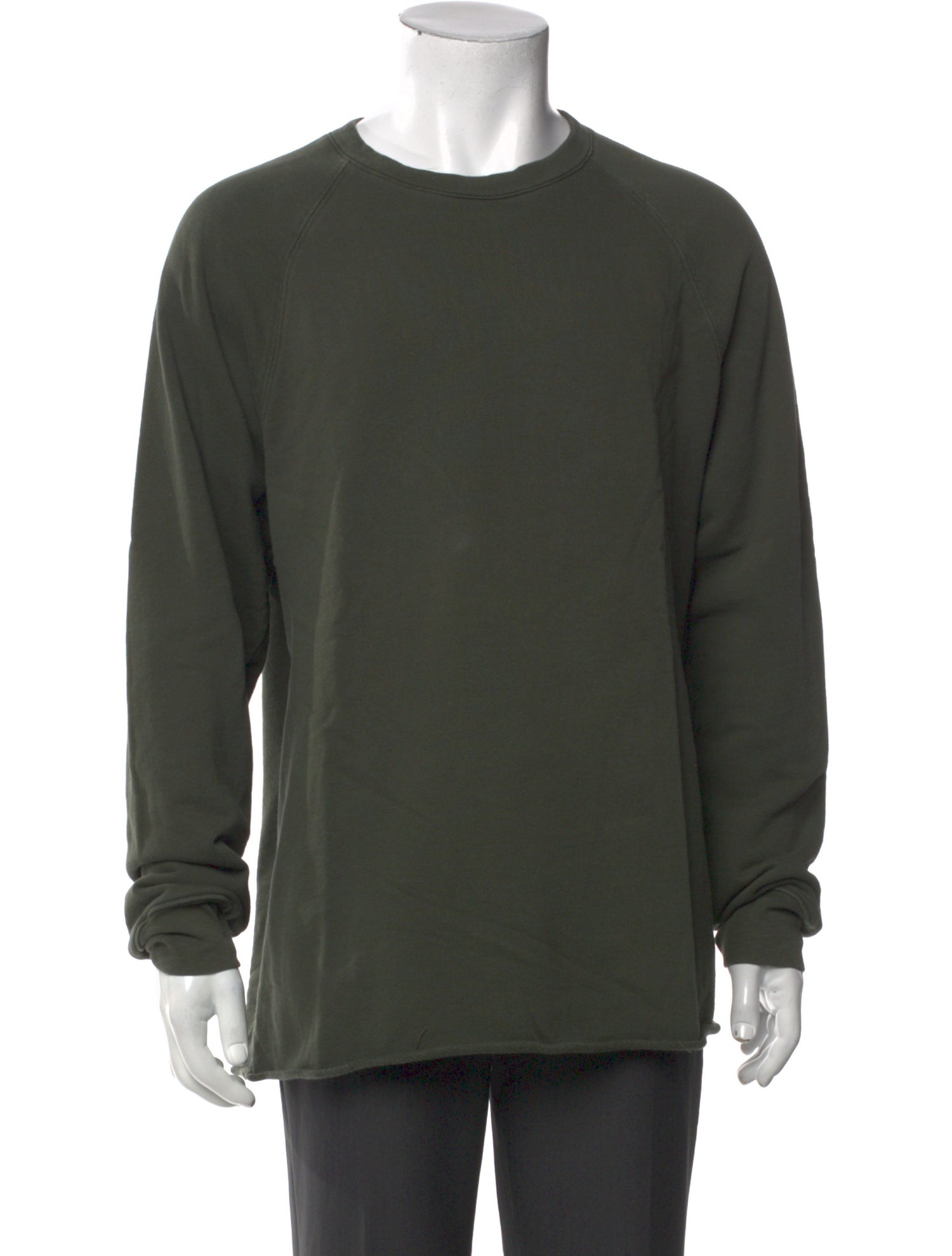 James Perse Crew Neck Long Sleeve Sweatshirt