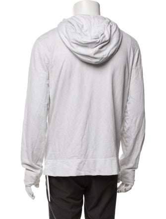 James Perse V-Neck Long Sleeve Hoodie