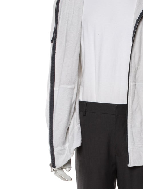 James Perse V-Neck Long Sleeve Hoodie