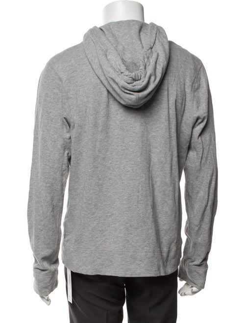 James Perse V-Neck Long Sleeve Hoodie