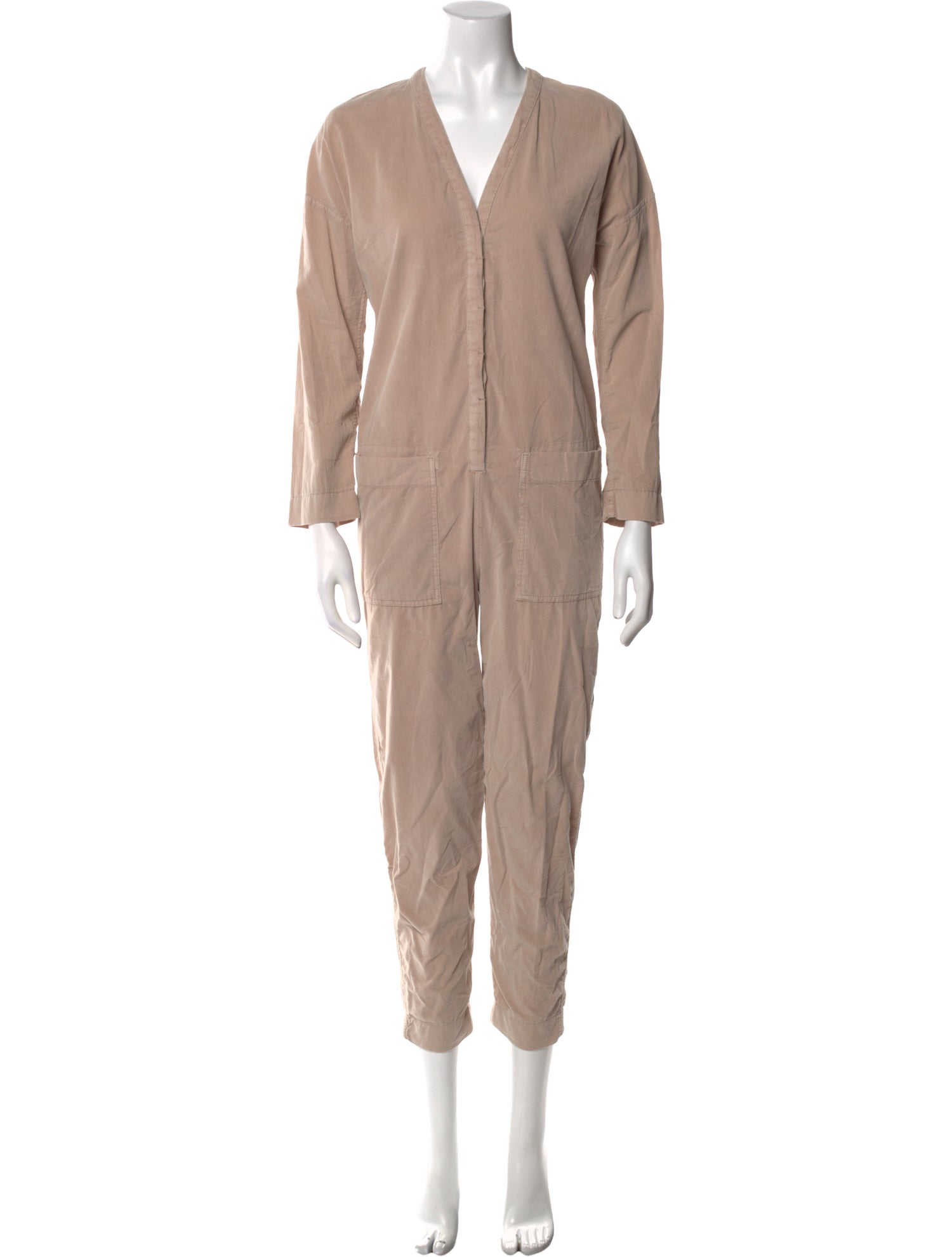 James Perse V-Neck Jumpsuit