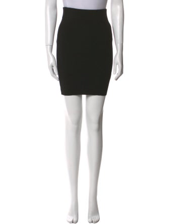 James Perse Ruffle Embellishment Mini Skirt