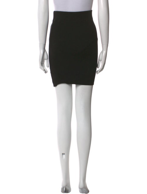 James Perse Ruffle Embellishment Mini Skirt