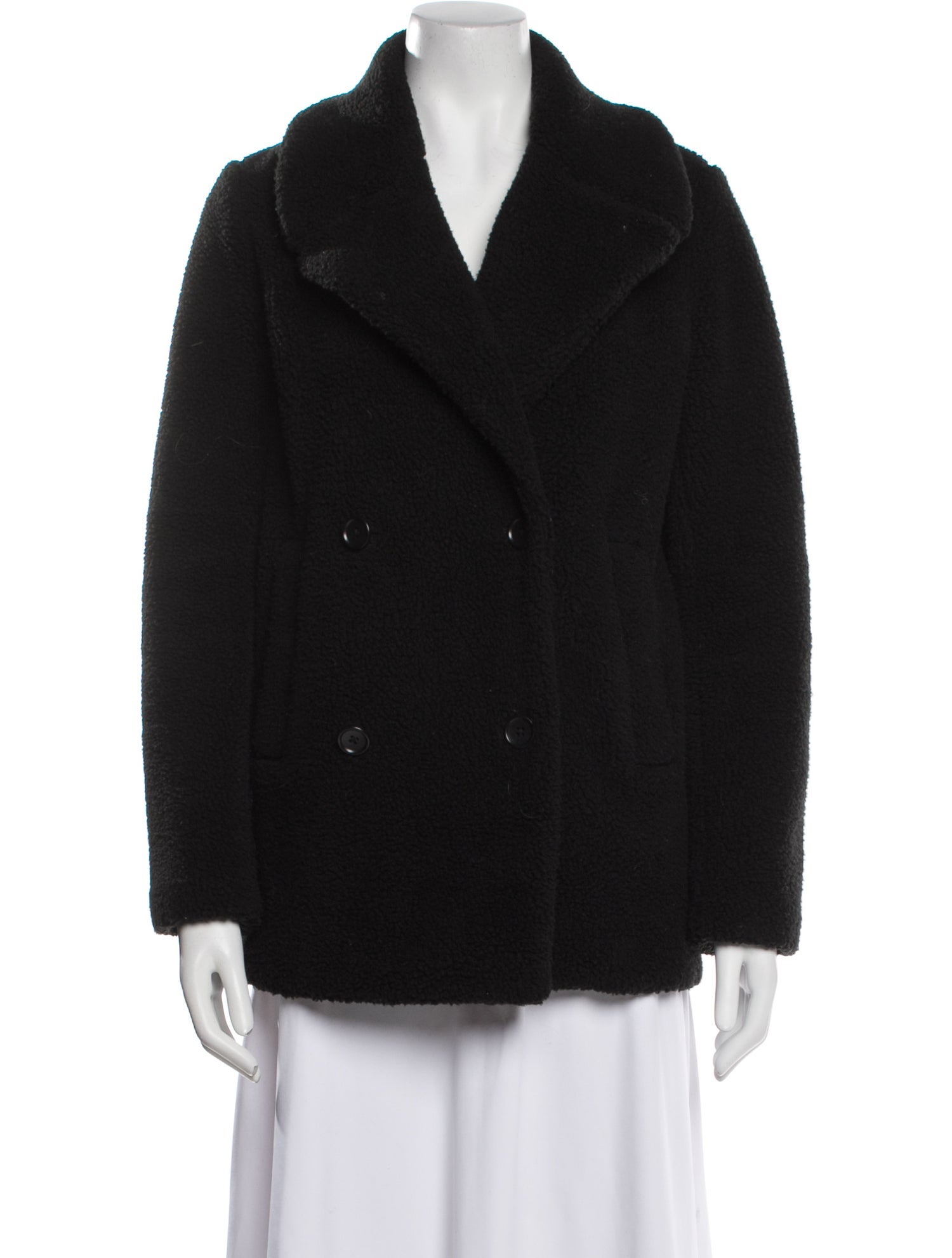 James Perse Faux Fur Jacket