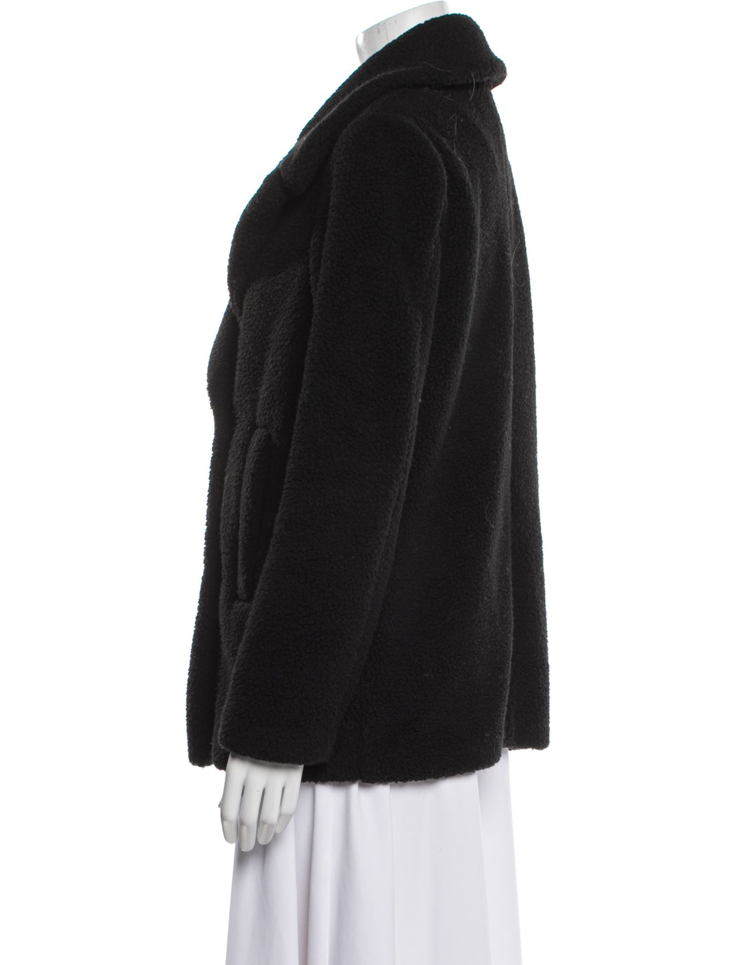 James Perse Faux Fur Jacket