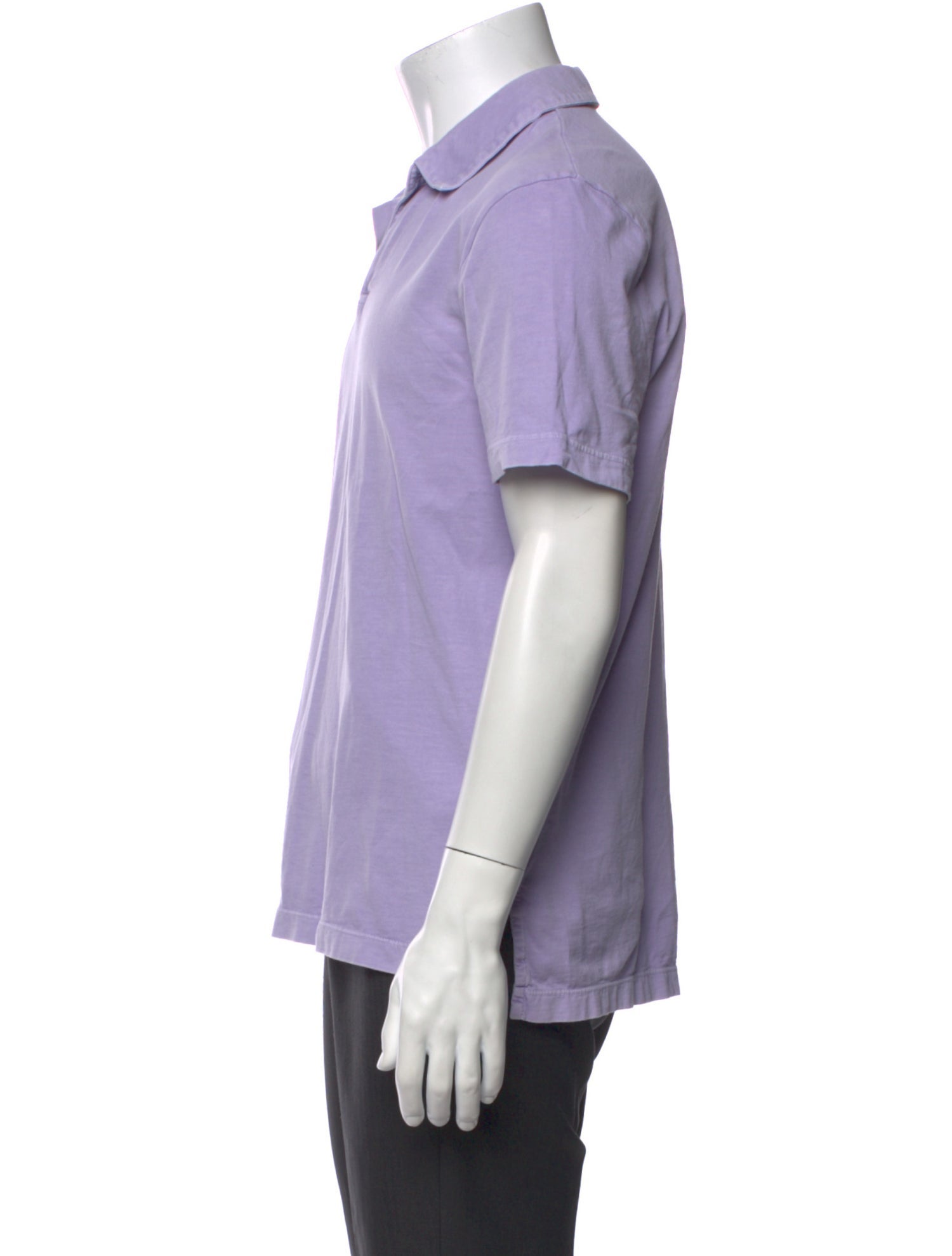 James Perse Collar Short Sleeve Polo Shirt