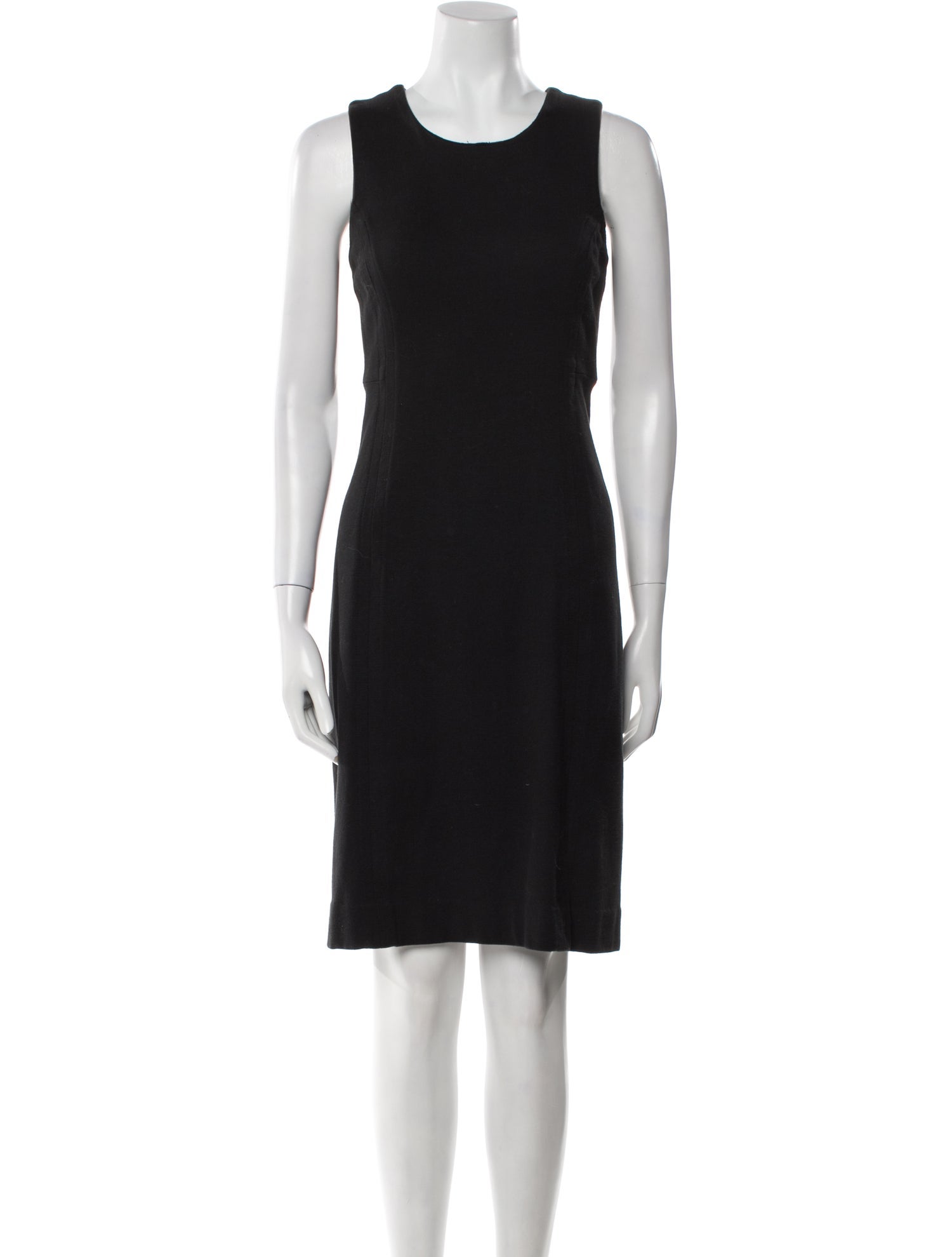 James Perse Scoop Neck Knee-Length Dress
