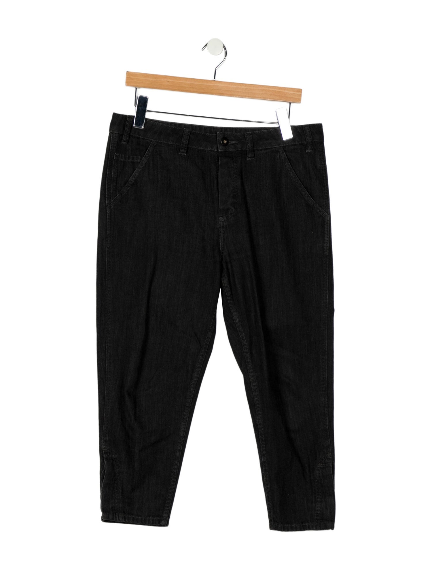 James Perse High-Rise Straight Leg Jeans