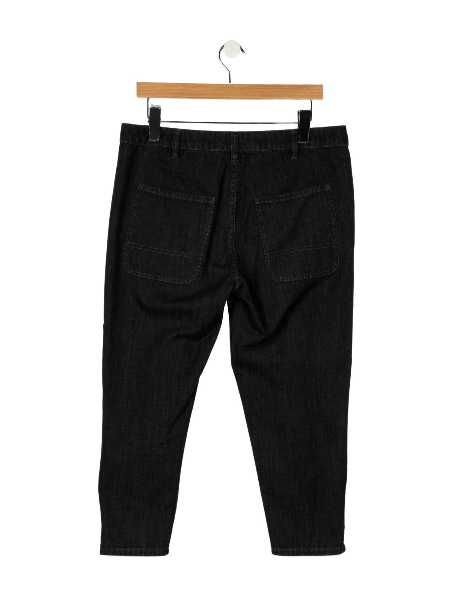 James Perse High-Rise Straight Leg Jeans