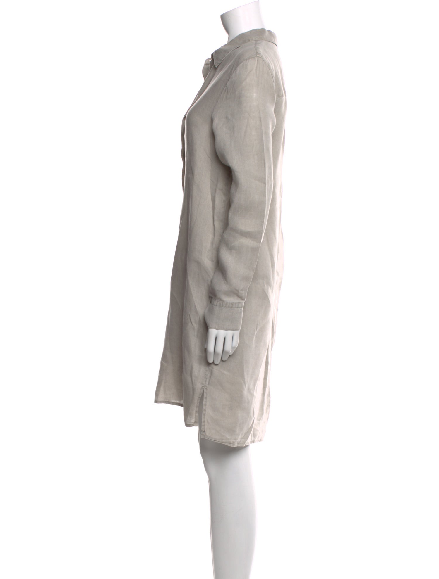 James Perse Linen Knee-Length Dress