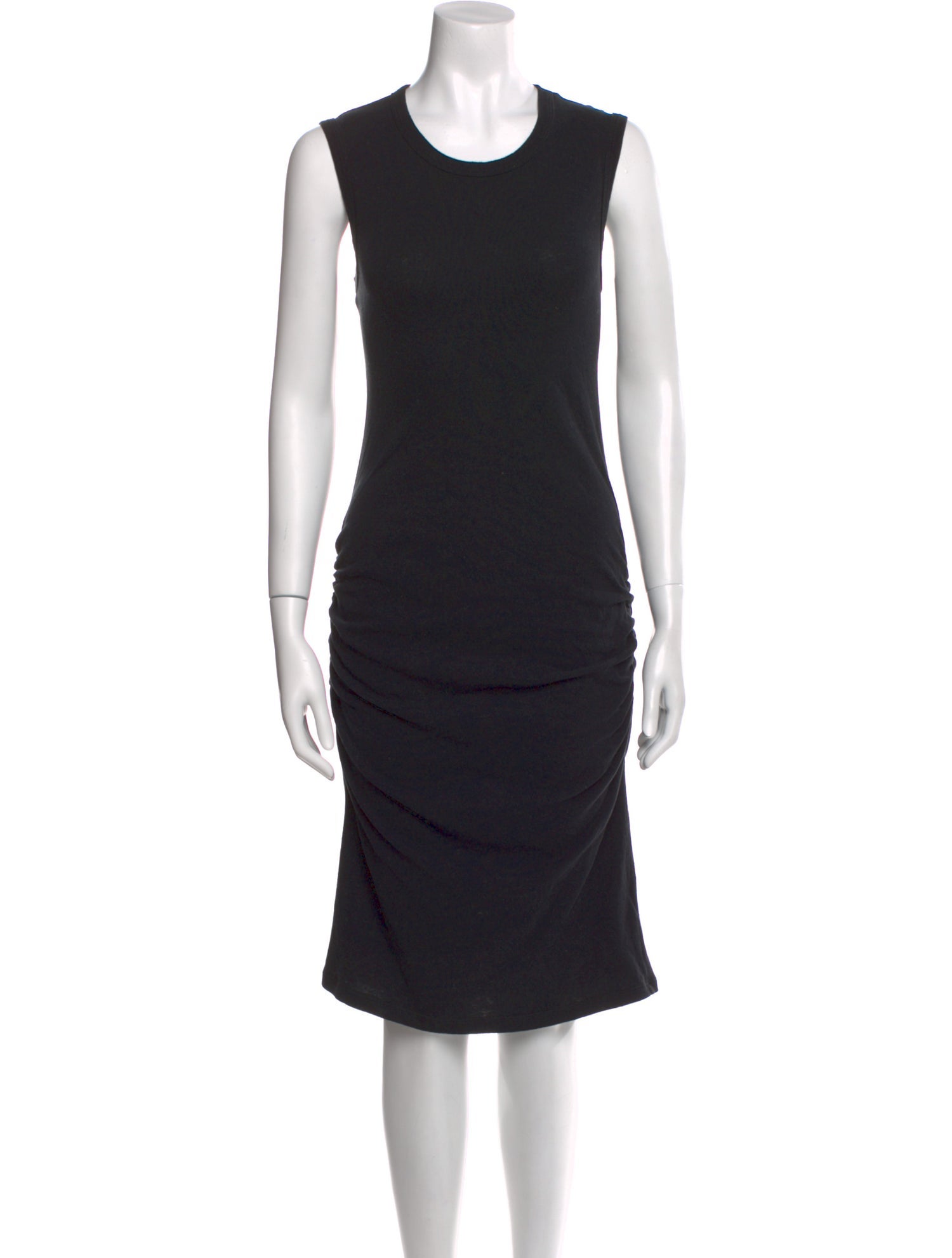 James Perse Crew Neck Knee-Length Dress