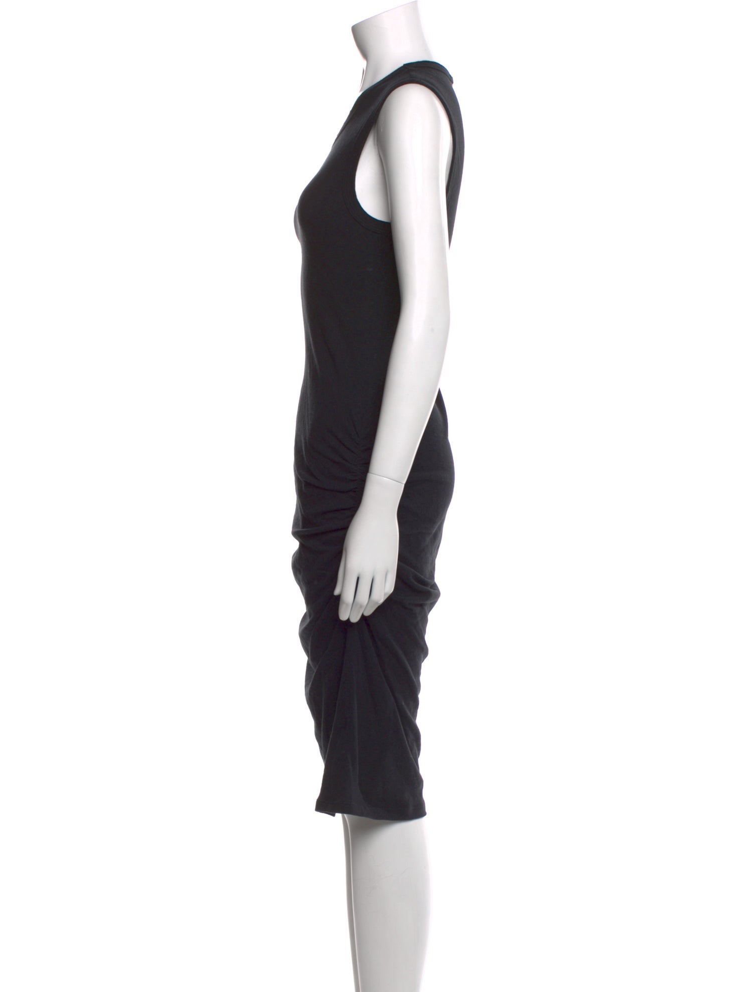 James Perse Crew Neck Knee-Length Dress