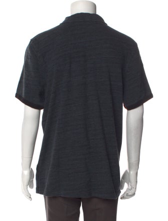 James Perse Crew Neck Short Sleeve Polo Shirt