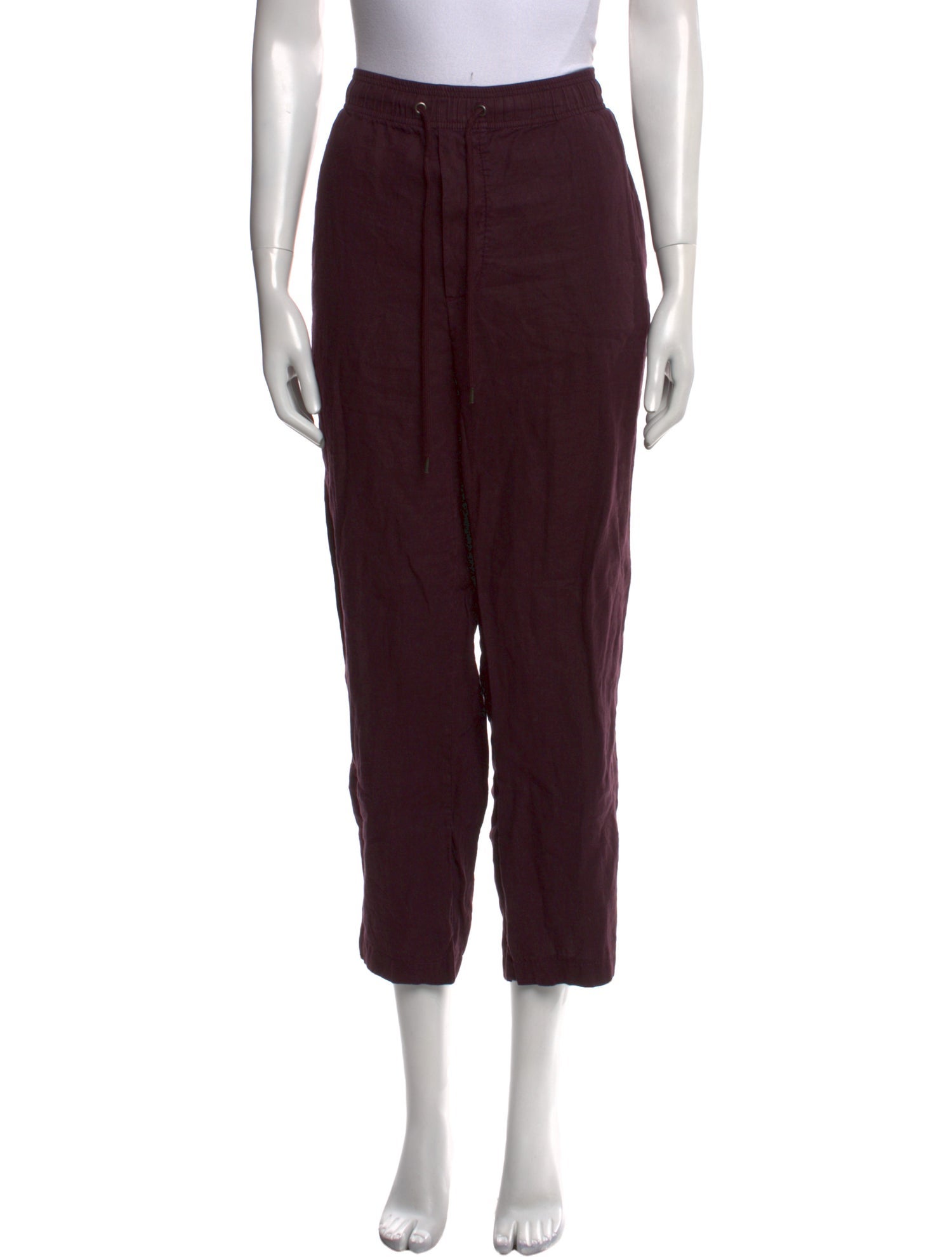 James Perse Linen Straight Leg Pants