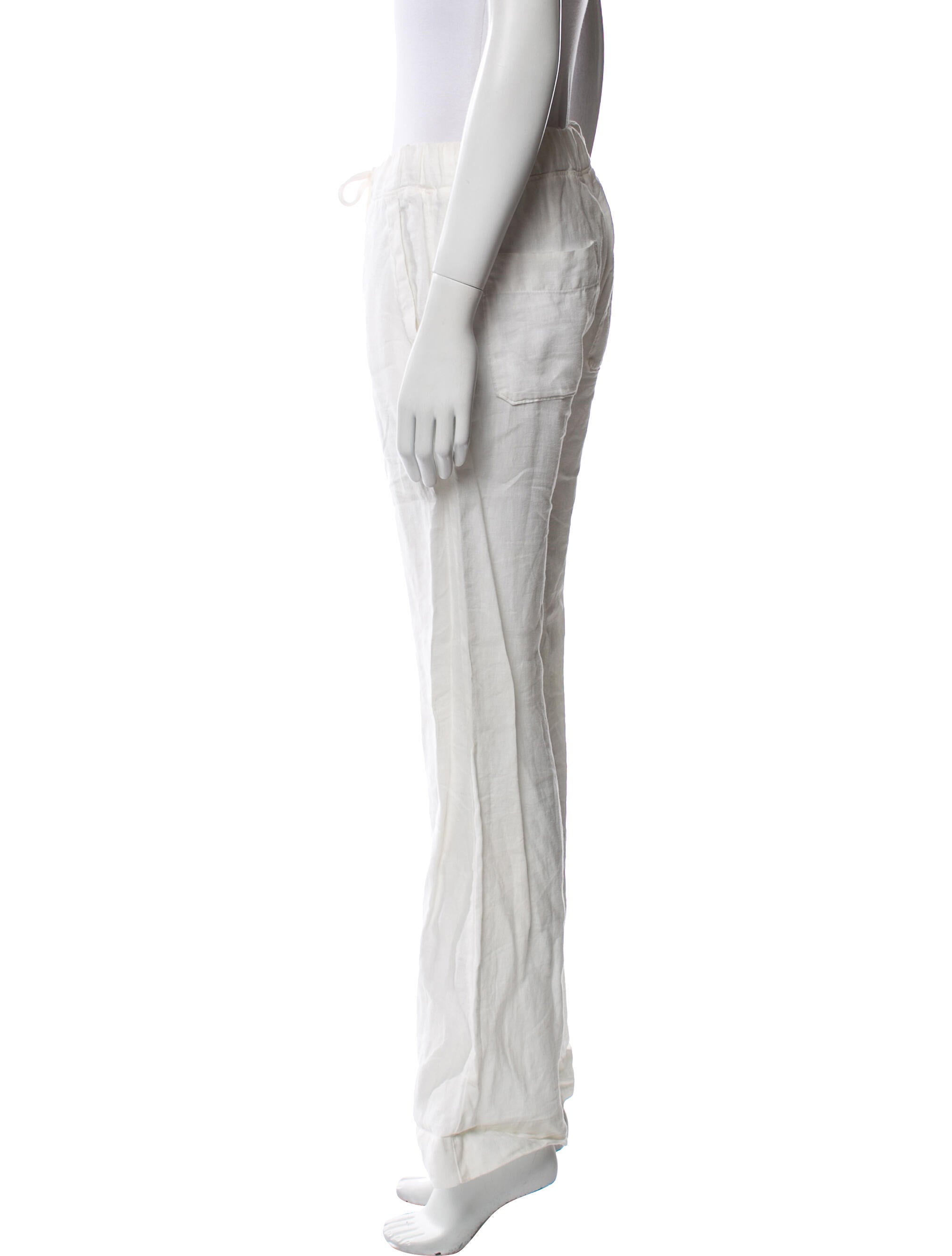 James Perse Linen Wide Leg Pants