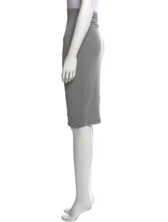 James Perse Ruffle Embellishment Knee-Length Skirt