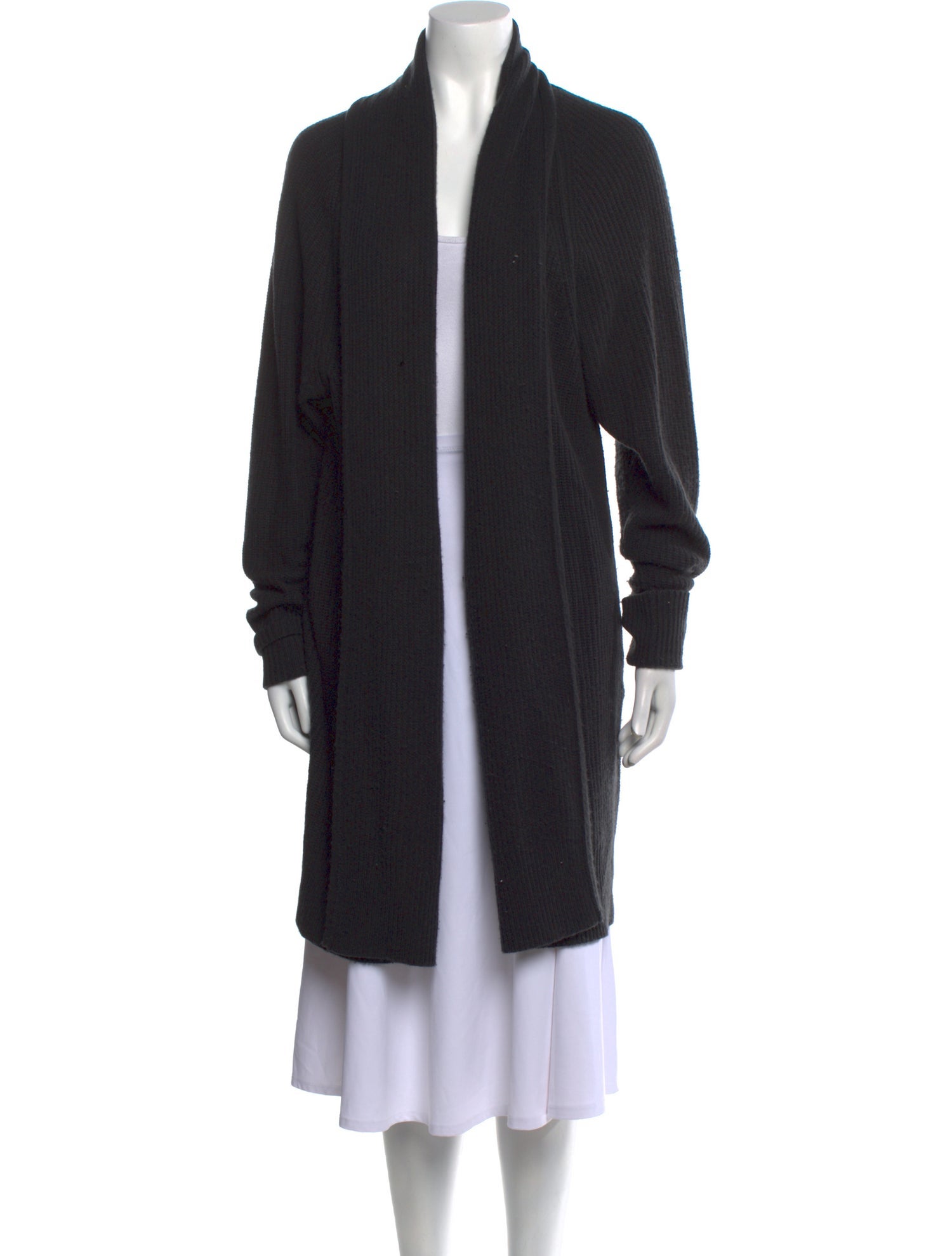 James Perse Cashmere Open Front Sweater