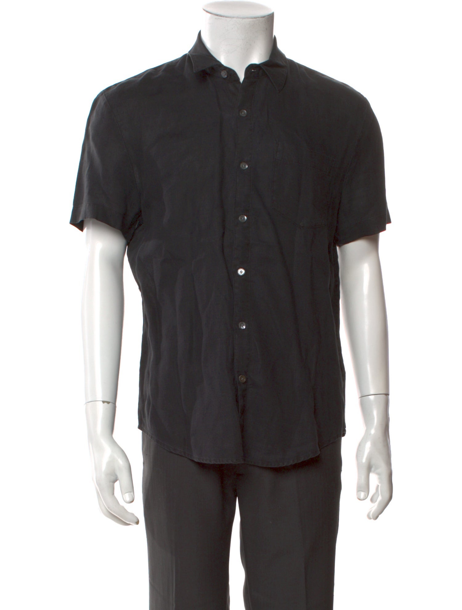 James Perse Linen Short Sleeve Shirt