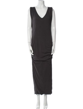 James Perse V-Neck Long Dress