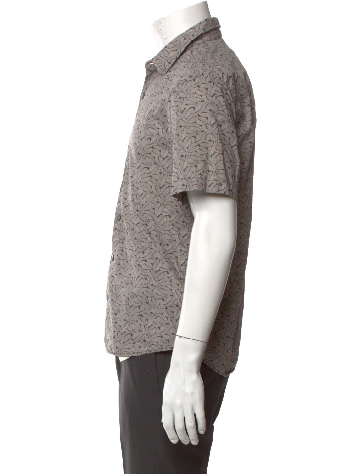 James Perse Printed Short Sleeve Shirt