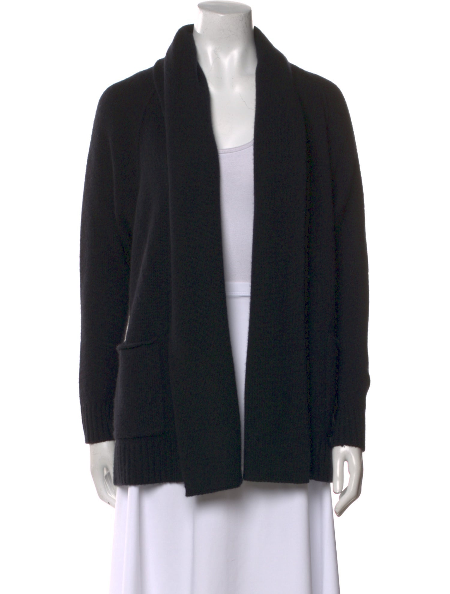 James Perse Cashmere Open Front Sweater
