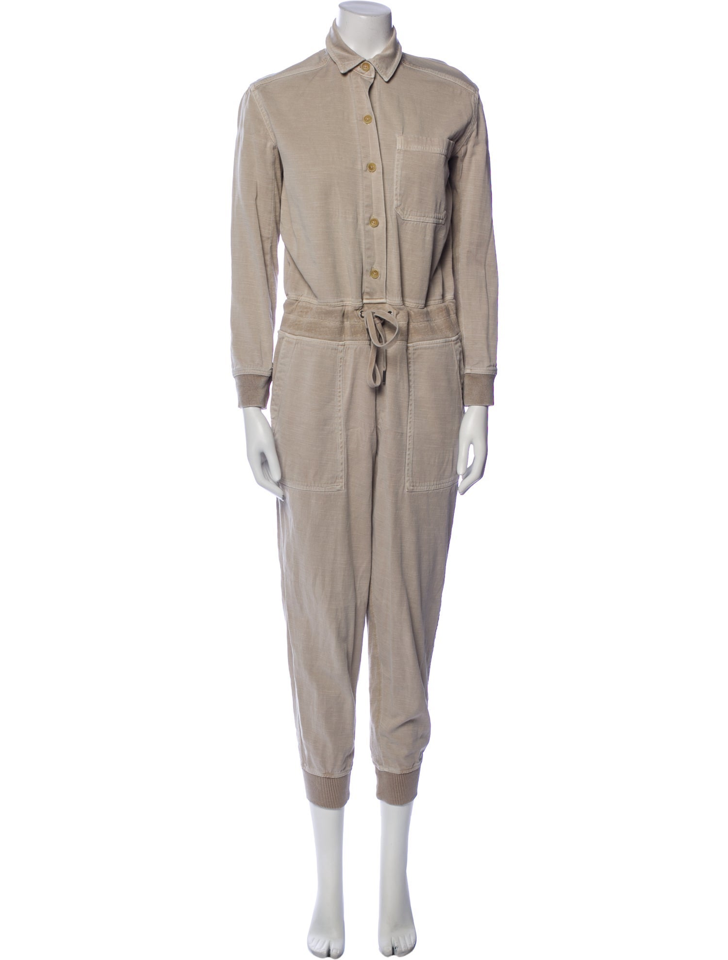 James Perse Mock Neck Jumpsuit