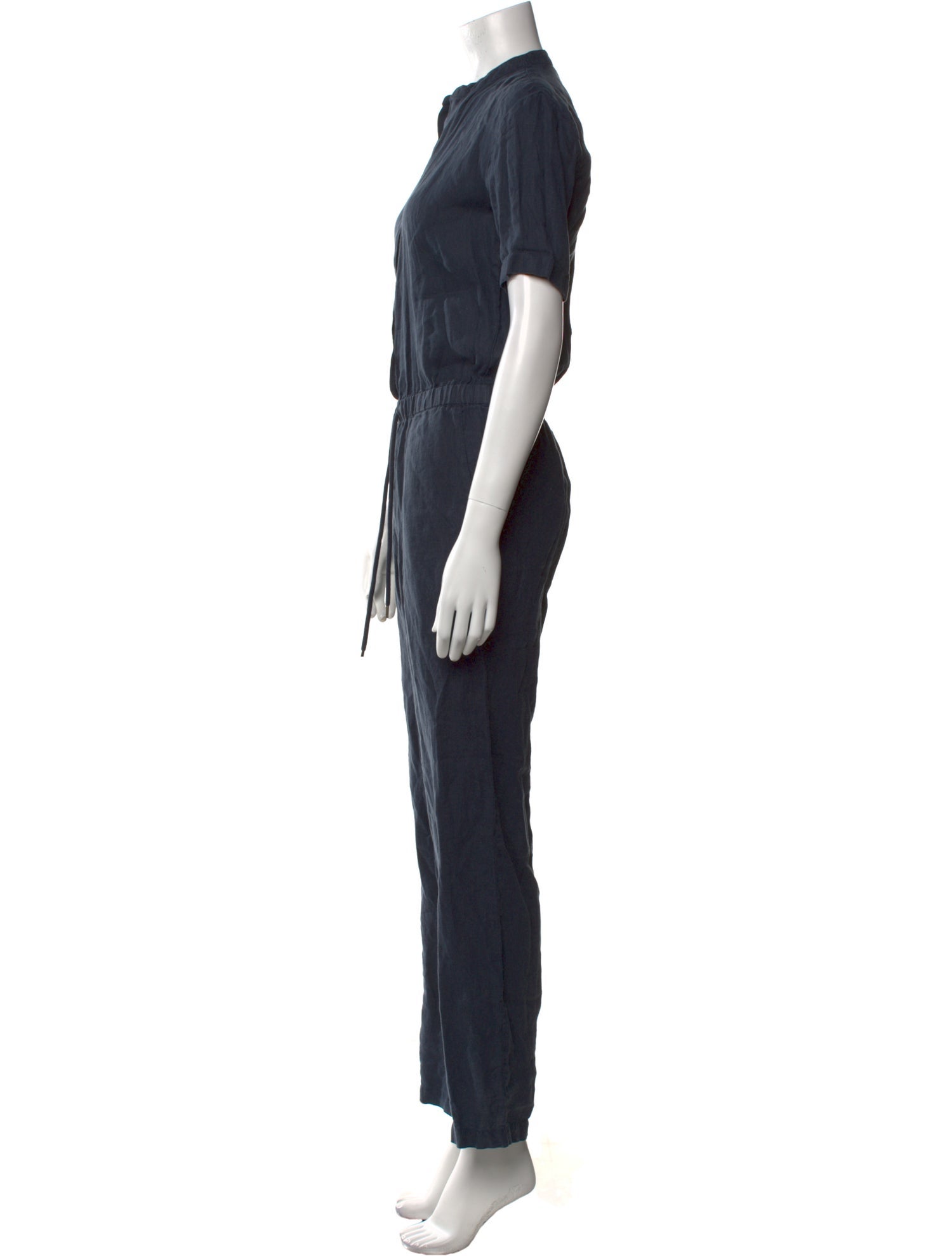 James Perse Linen Crew Neck Jumpsuit w/ Tags