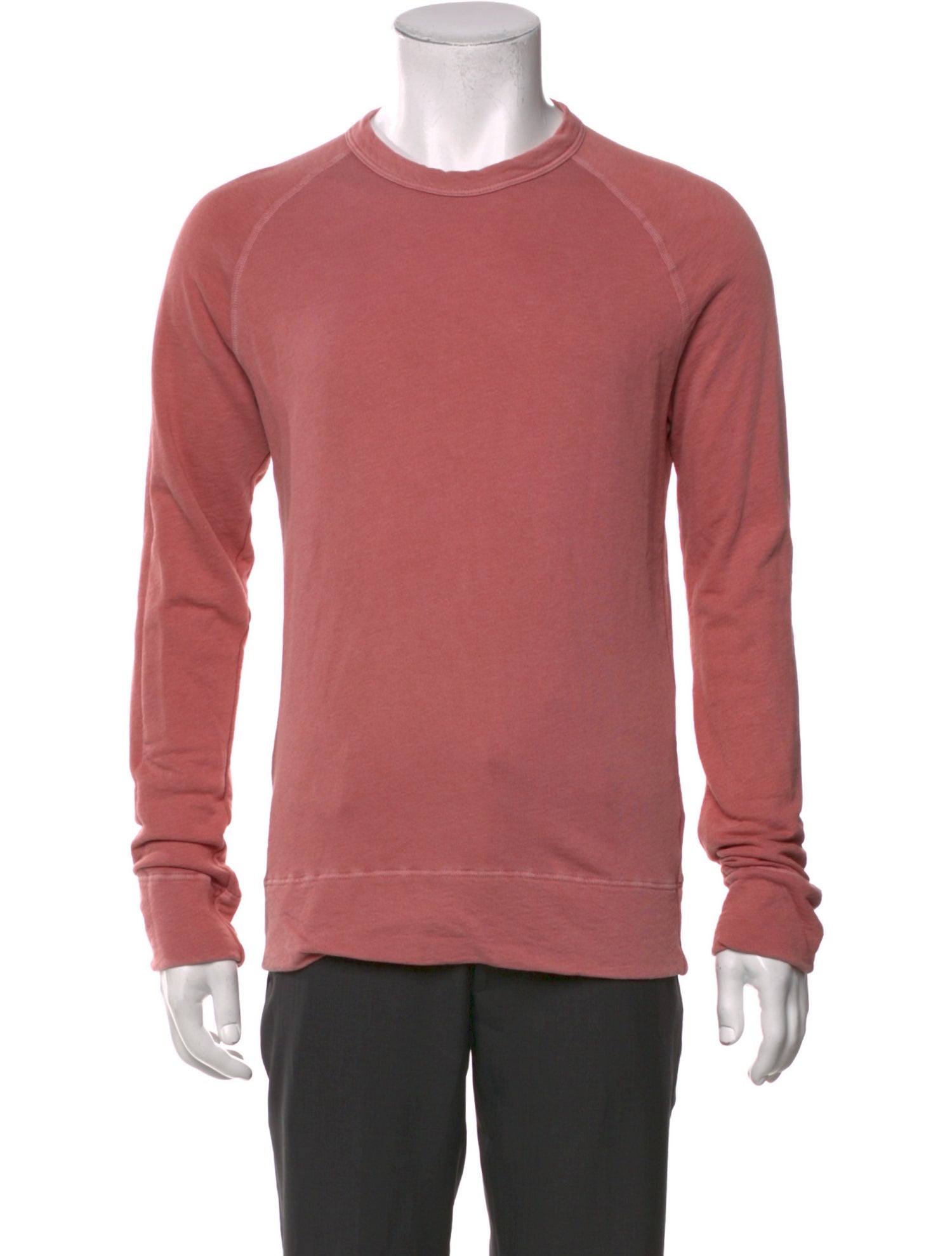 James Perse Crew Neck Long Sleeve Sweatshirt