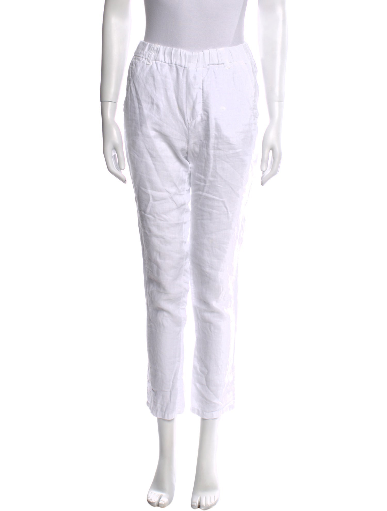 James Perse Linen Skinny Leg Pants