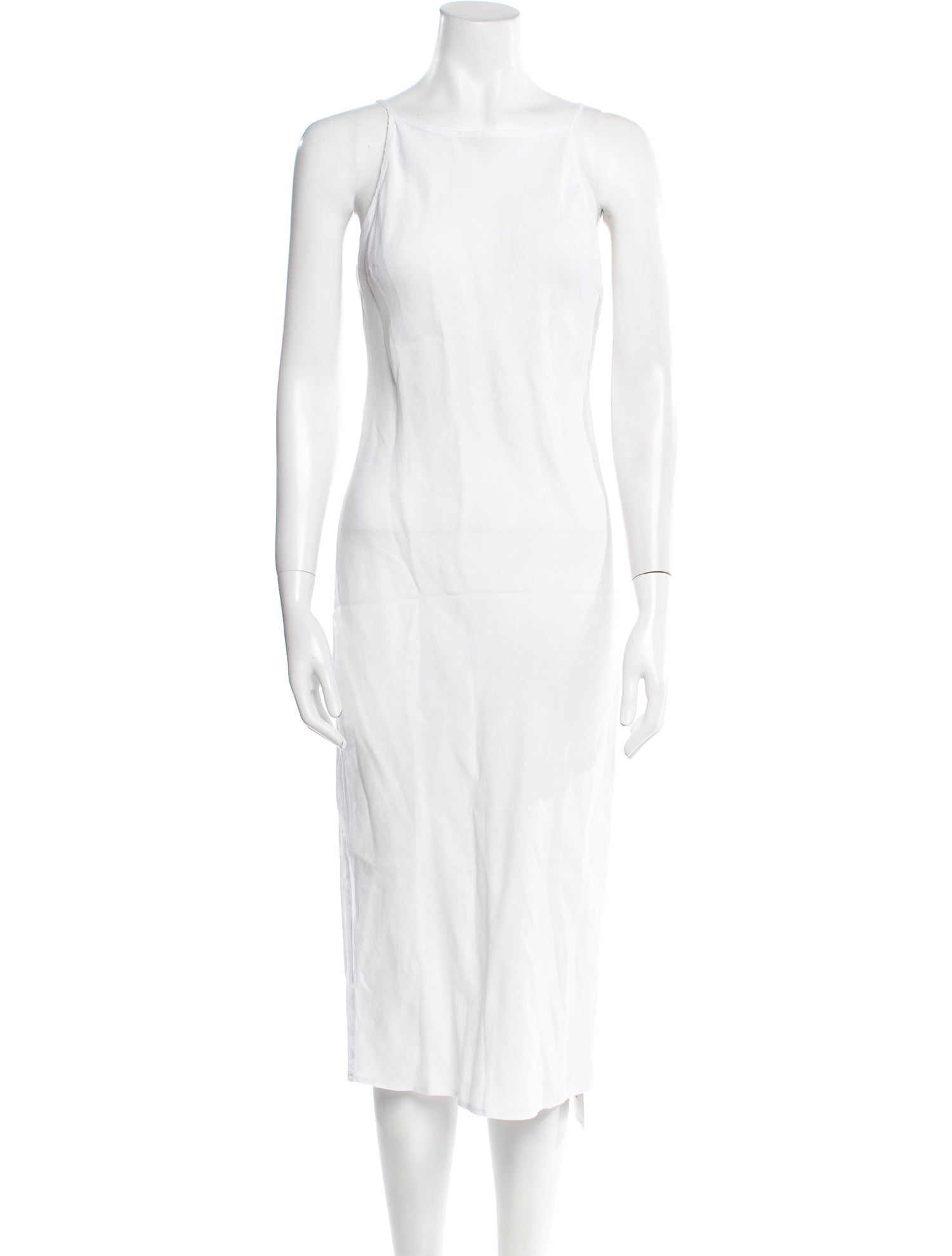 James Perse Linen Midi Length Dress