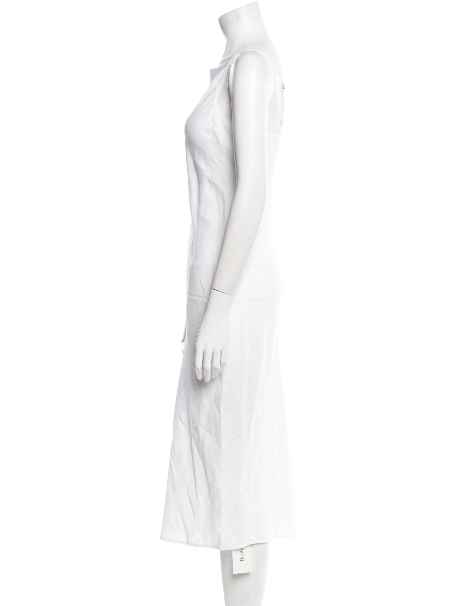 James Perse Linen Midi Length Dress