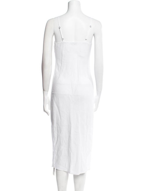 James Perse Linen Midi Length Dress