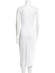James Perse Linen Midi Length Dress