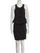 James Perse Scoop Neck Knee-Length Dress