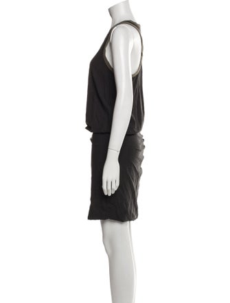 James Perse Scoop Neck Knee-Length Dress