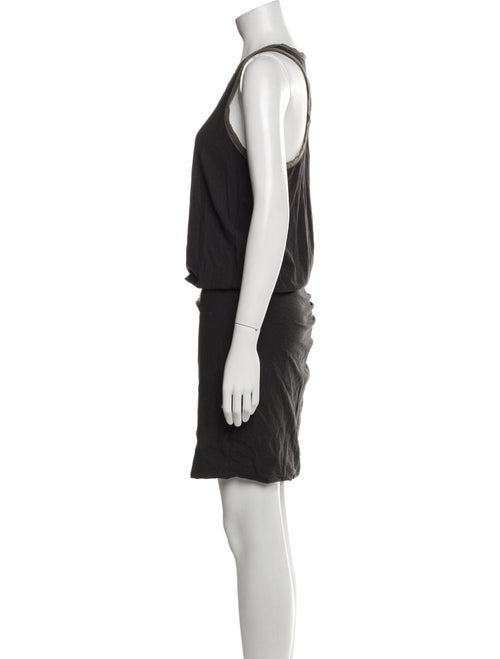 James Perse Scoop Neck Knee-Length Dress