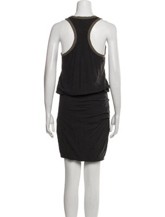 James Perse Scoop Neck Knee-Length Dress