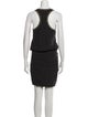 James Perse Scoop Neck Knee-Length Dress